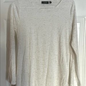 Sparkly White Long Sleeve Shirt